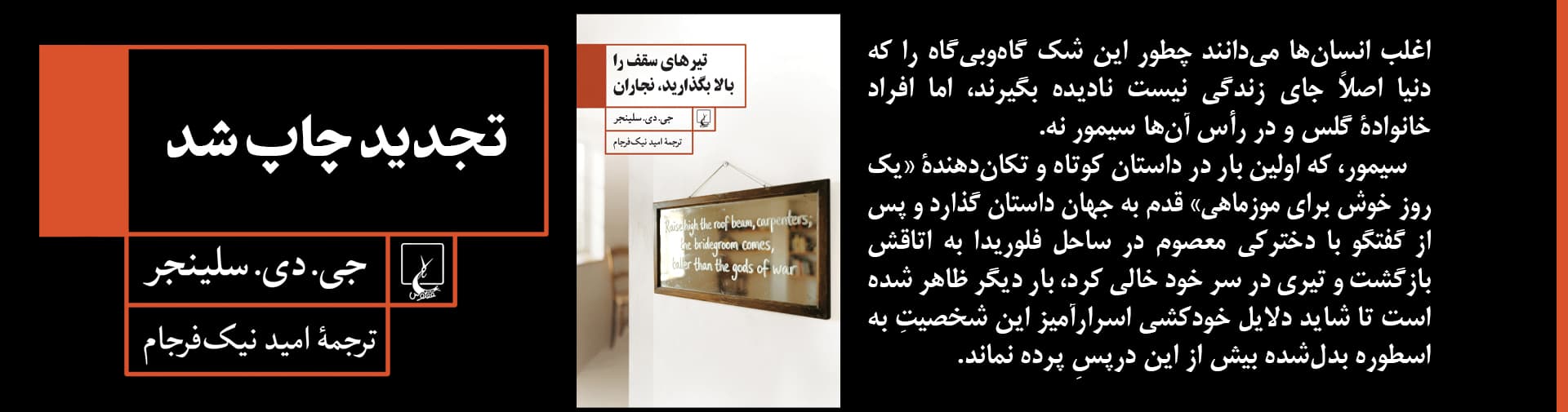 بنر نشر تیرهای سقف